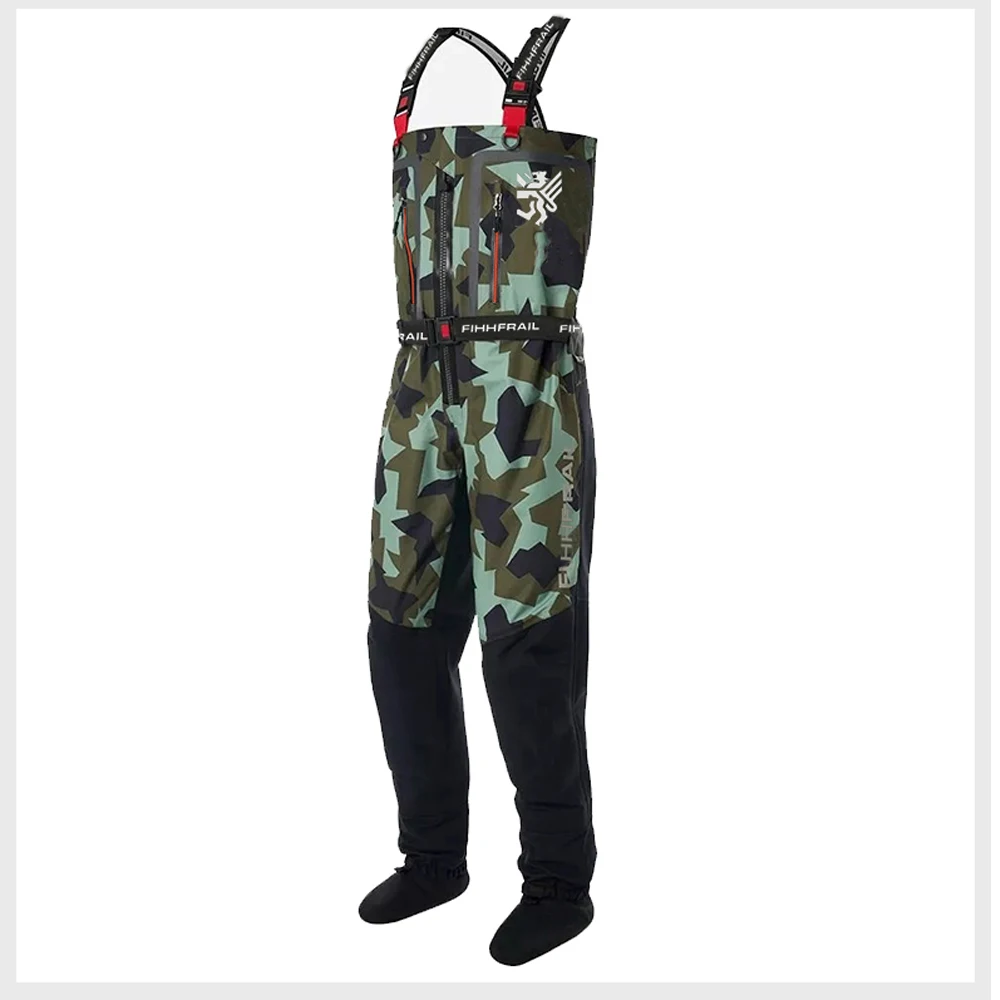 HARD-TEX® Fly Fishing Chest Waders Waterproof Stocking Foot River Hunting ATV Kayak Men SPEEDMASTER Wader Pants