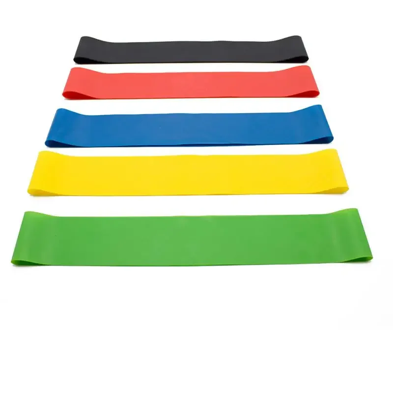 1/2/4 pcs Yoga Resistance Rubber Bands Fitness Elastic Bands Gym Strength Training Pilates Latex Elastic Bands Indoor Equipment