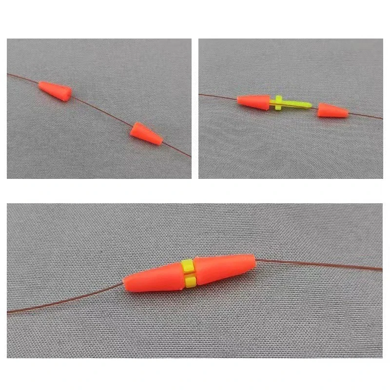30Pcs/lot Rock Sea Fishing Anti Wind Bar Cara Rod Bobber Float Stoppers Fishing Tackle Fishing Float Stoppers Tool Accessories