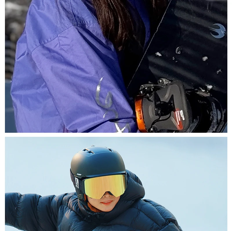 Kapvoe Flip Over Magnetic Snow Goggles Photochromic Ski Men Snowmobile Anti-Fog Snowboard Goggles Women Ski Equipment UV400