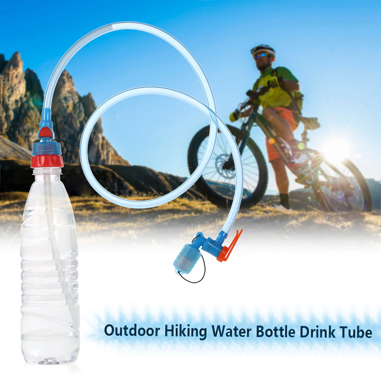 Water Bottle Drink Tube Hose Hydration Bladder Reservoir Pack Backpack System Hose Kit drink tube kit Drink tube hose