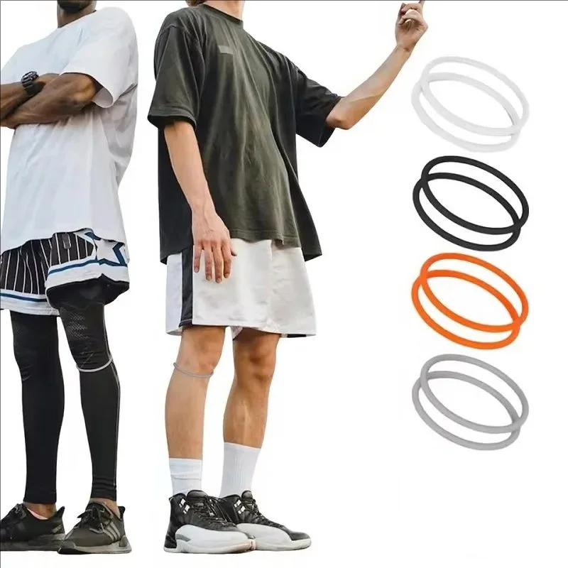 2PCS Patellar Tendon Knee Strap Breathable Elastic Anti Slip Multi Function Stabilizer Support Brace for Tennis Volleyball Squat