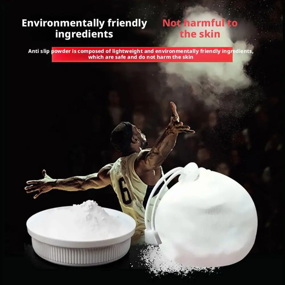 Sports Chalk Magnesium Ball Fitness Gym Weightlifting Barbell Training Rock Climbing Trainer Anti-skid Dry Magnesium Powder Bag