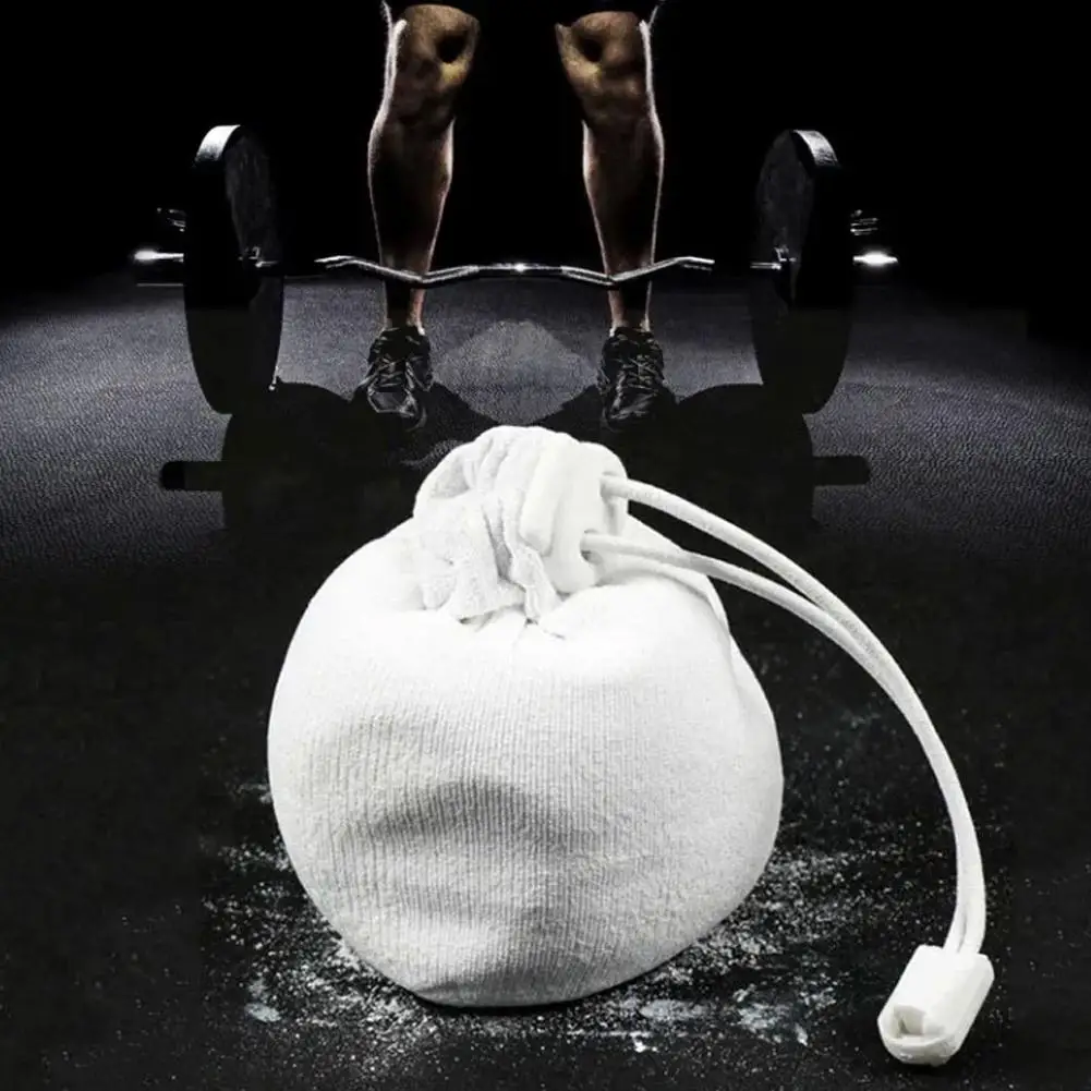 Sports Chalk Magnesium Ball Fitness Gym Weightlifting Barbell Training Rock Climbing Trainer Anti-skid Dry Magnesium Powder Bag