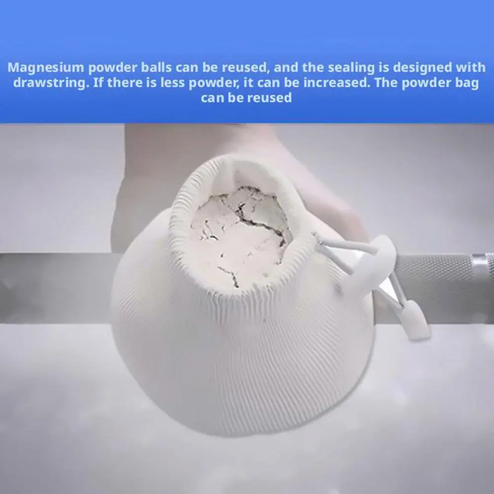 Sports Chalk Magnesium Ball Fitness Gym Weightlifting Barbell Training Rock Climbing Trainer Anti-skid Dry Magnesium Powder Bag