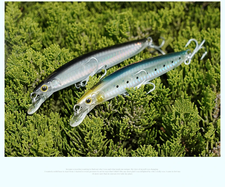 Kingdom Floating Minnow Fishing Lure 120mm 23g 130mm 30g Artificial Sea Fishing Hard Wobbler for Bass Trout Saltwater Fishiing