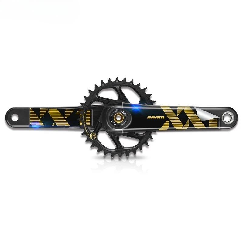4Pcs SRAM XX1 Colorful Decal Set Stylish Vinyl Stickers for Bike Cranksets Laptops Skateboards Water Bottles