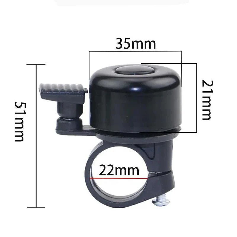 1 Bike Bell, Easy To Install, Available In Multiple Colors, Suitable For Mountain Bikes, A Must-Have For Outdoor Cycling