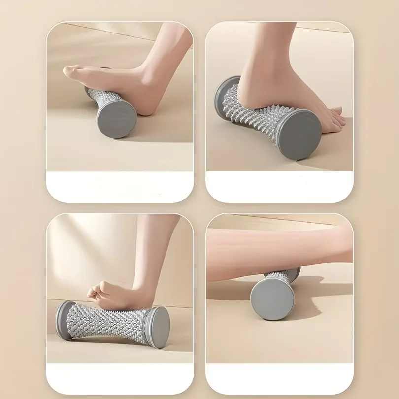 Plantar Fascia Massager Roller Foot Leg Muscle Relaxation Trainer Rolling Massage Tool for Home Fitness Yoga Experience