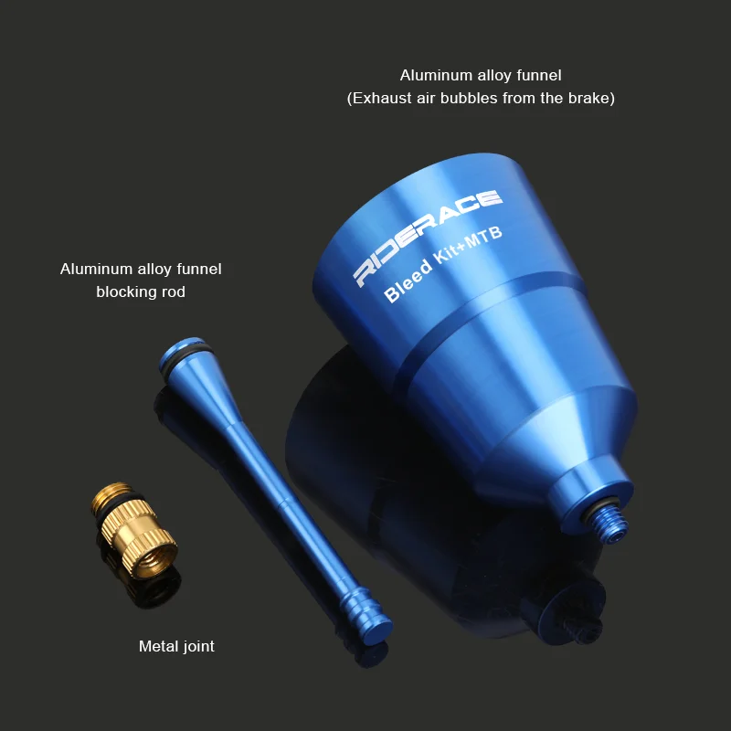 Bicycle Disc Brake Bleed Kit MTB Road Bike Disc Brake Oiling Tool Funnel Bleed Adapter Kit Cycling Repair Tools For Shimano