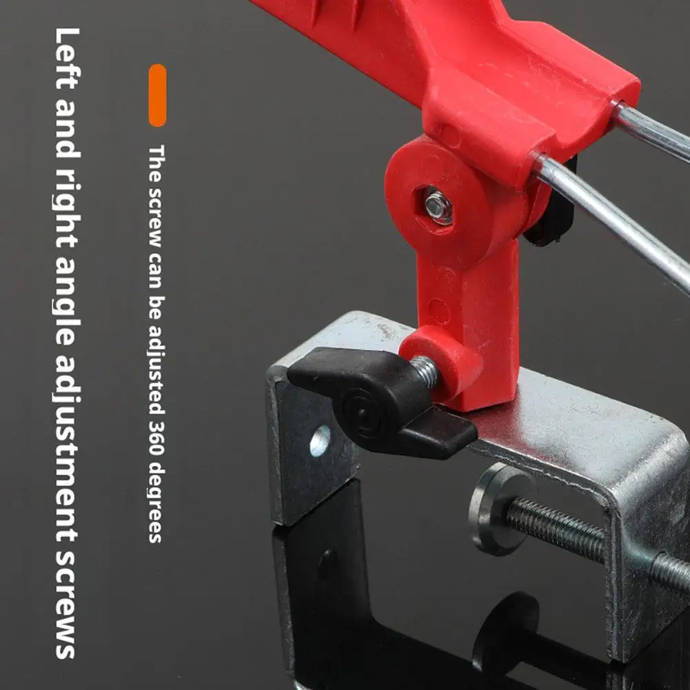 Boat Fishing Rod Holder Adjustable Non Slip Metal Base Clamp on Rod Rest Rack Edges Dock Rod Rest with Clamp Bracket
