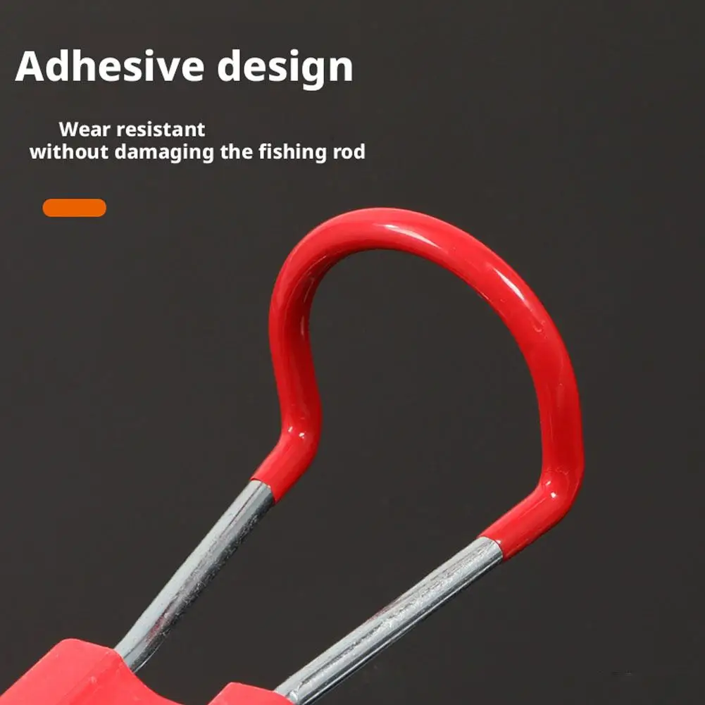 Boat Fishing Rod Holder Adjustable Non Slip Metal Base Clamp on Rod Rest Rack Edges Dock Rod Rest with Clamp Bracket