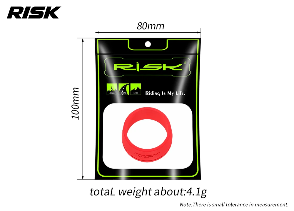 RISK Bicycle Seat Post Rubber Ring Dust Cover Cycling Silicone Waterproof Mountain Bike Seatpost Protective Ring