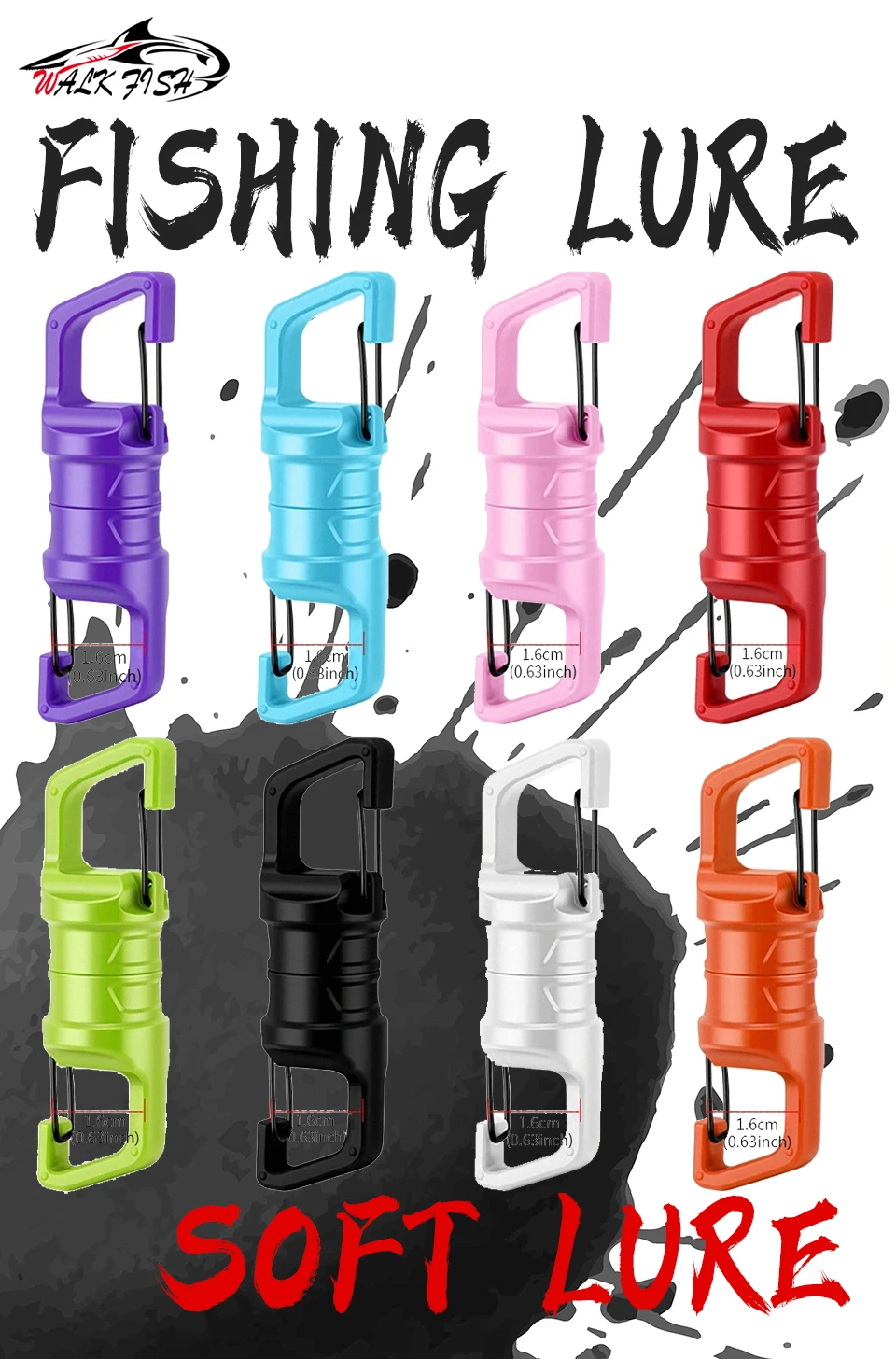 WALK FISH 1Pcs Fishing Magnetic Buckle Mountain Buckle Multi-function Tool Fishing Hook Tools Magnetic Buckle Fishing Tackle