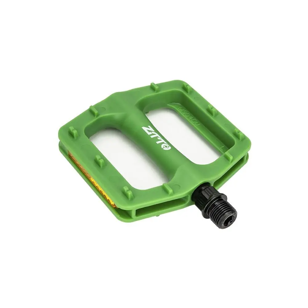Nylon Bike Pedal Ultralight 9/16" Standard Spindle Cycling Pedal Sealed Bearings Anti-Slip Platform Pedal Enduro Riding