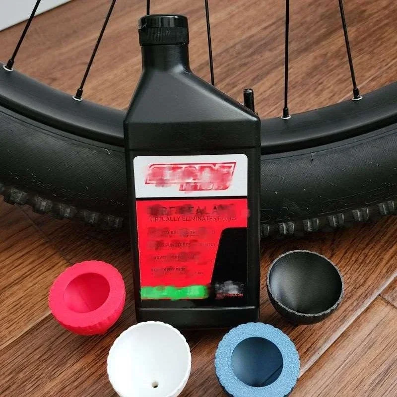 Inflatable Bicycle Tire Repair Funnel, Tubeless Bicycle Tire Sealant Funnel, Mountain Bike/Road Bike Tire Maintenance Tool