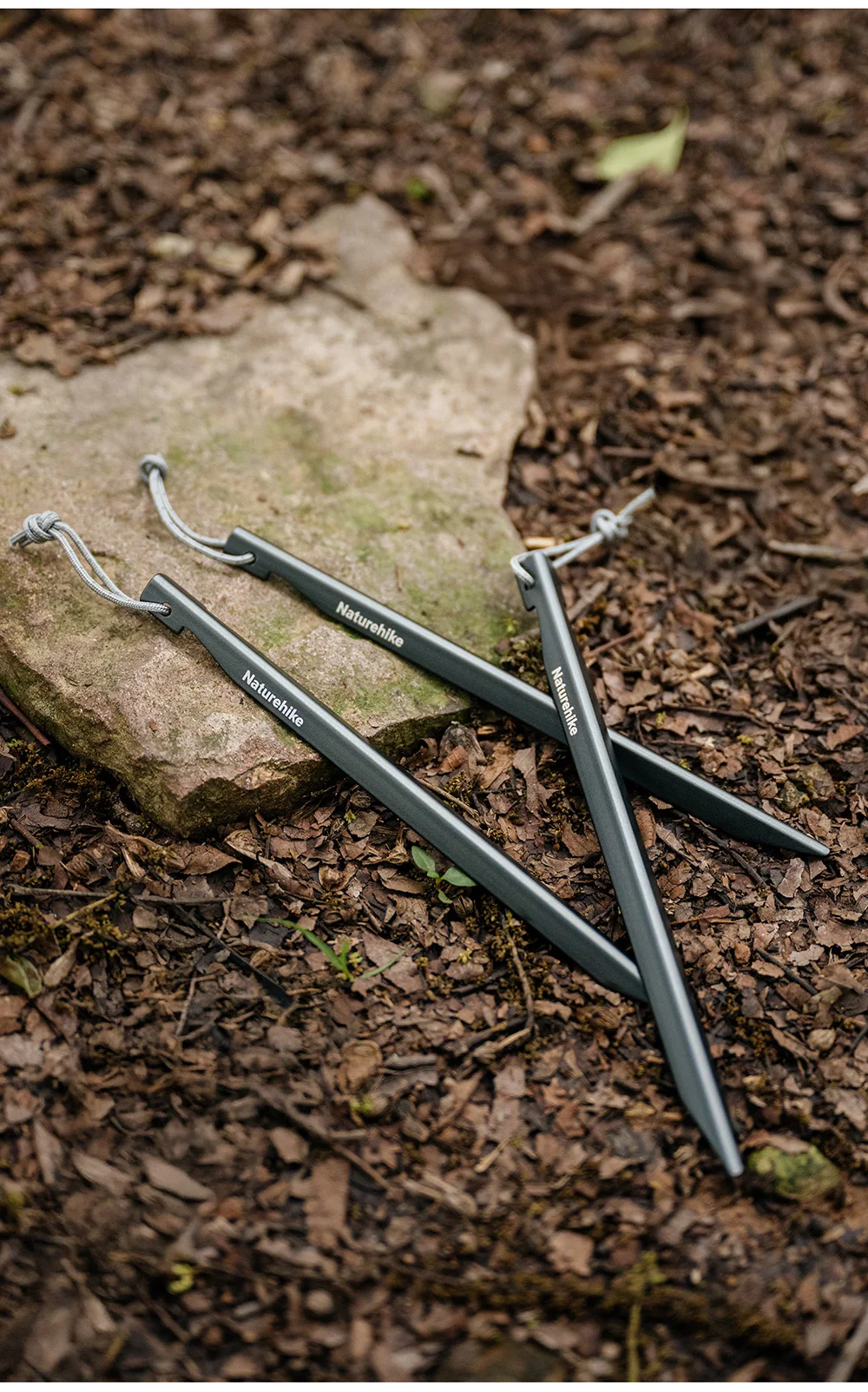 Naturehike Tent Peg Aluminium Alloy Ultralight Strong Shelter Reinforce AntiWind Outdoor Camping Nail Stake Various Shape Hiking