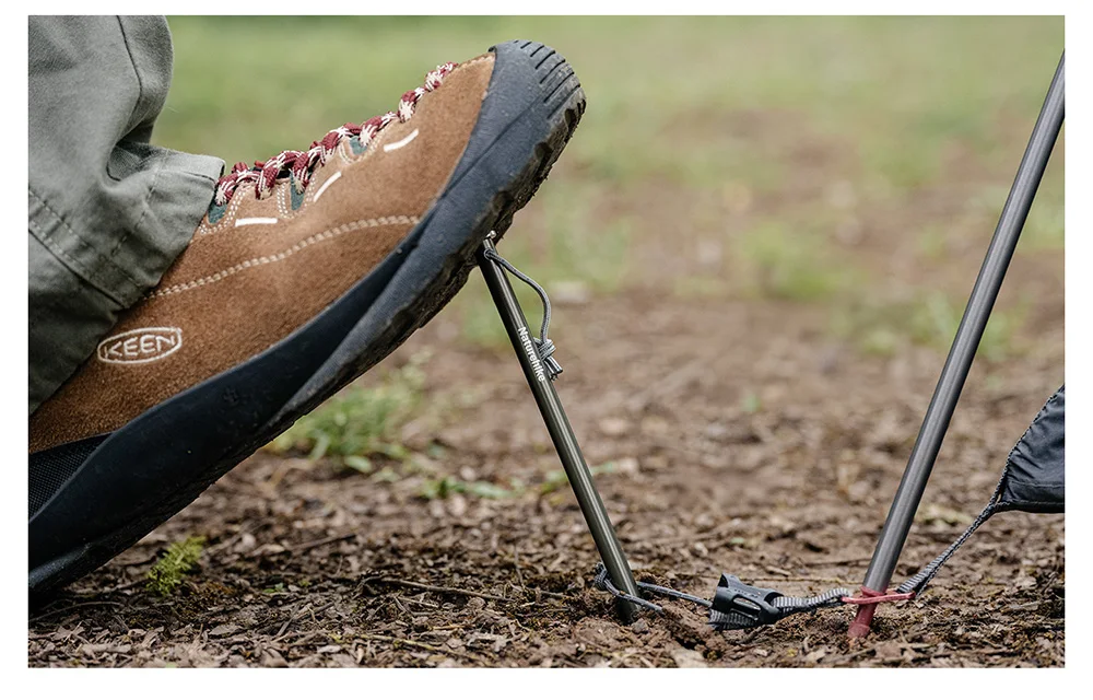 Naturehike Tent Peg Aluminium Alloy Ultralight Strong Shelter Reinforce AntiWind Outdoor Camping Nail Stake Various Shape Hiking
