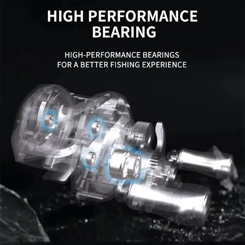 OKUMA AS Fishing Reel 6.3:1 12KG Max Drag Reel Casting Reel Explosion Proof Line Salt Water Freshwater Fishing Wheel