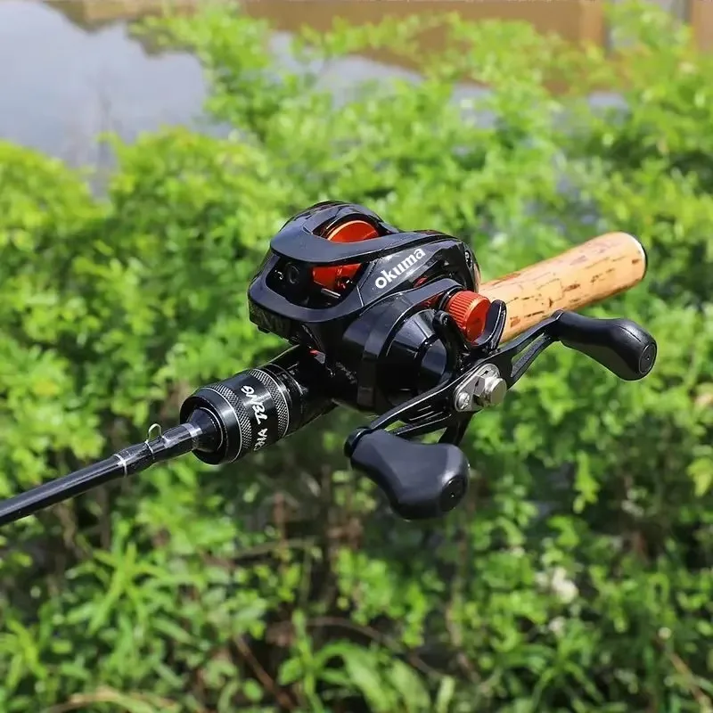 OKUMA AS Fishing Reel 6.3:1 12KG Max Drag Reel Casting Reel Explosion Proof Line Salt Water Freshwater Fishing Wheel