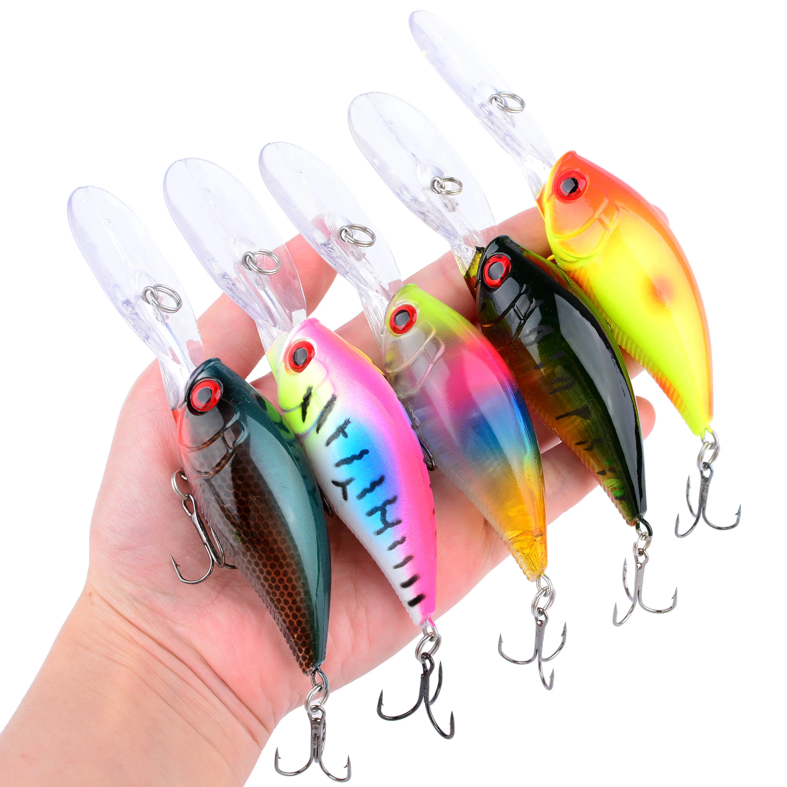 12cm 20g Crankbait leurre Fishing Lure Pike Carp Fishing Artificial Hard Bait Wobbler Crankbait Fishing Tackle fishing bait