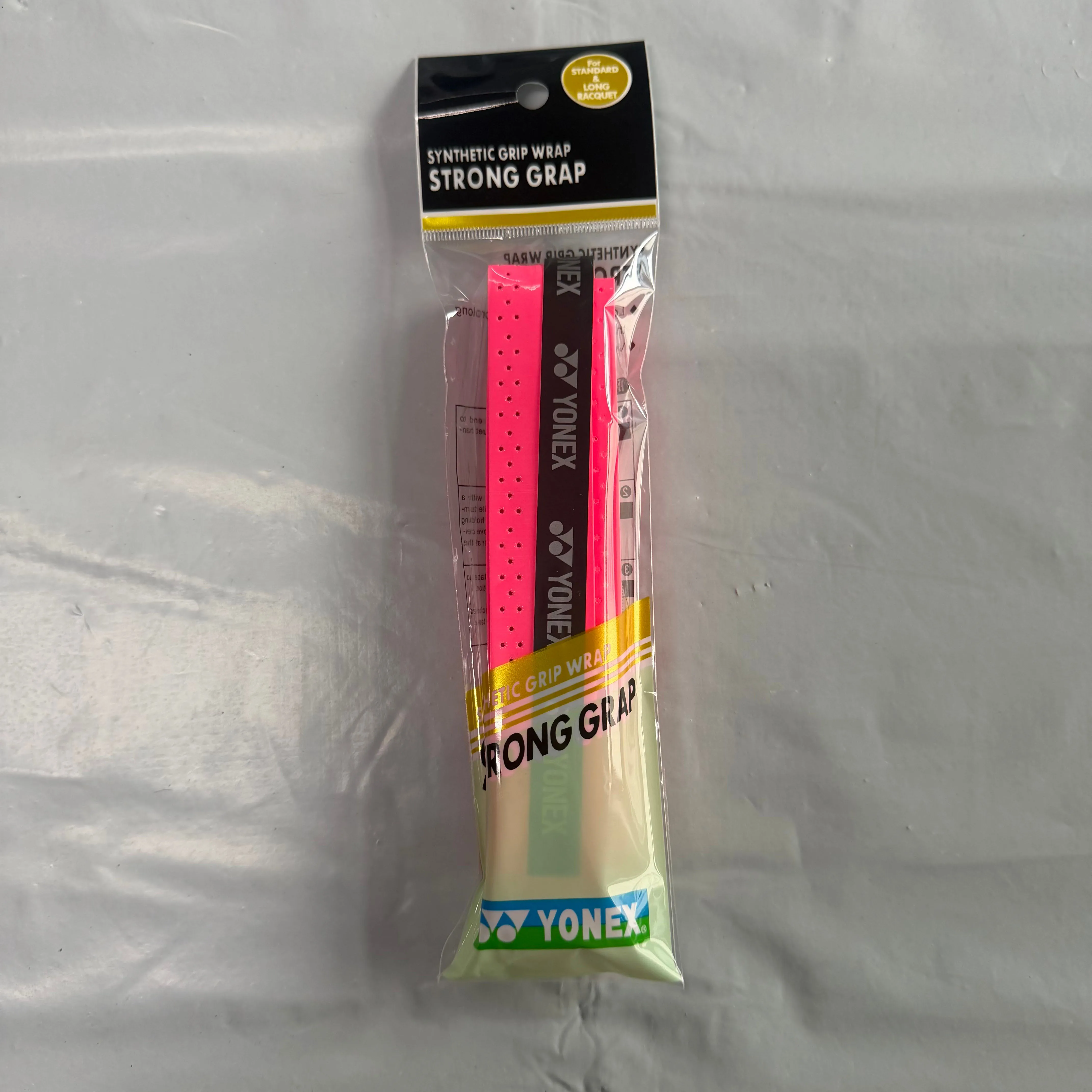 YONEX Badminton Racket Keel Hand Glue 303 Sports Non-slip Sweat-absorbent Tennis Racket Handle Bag Professional Stick Grip