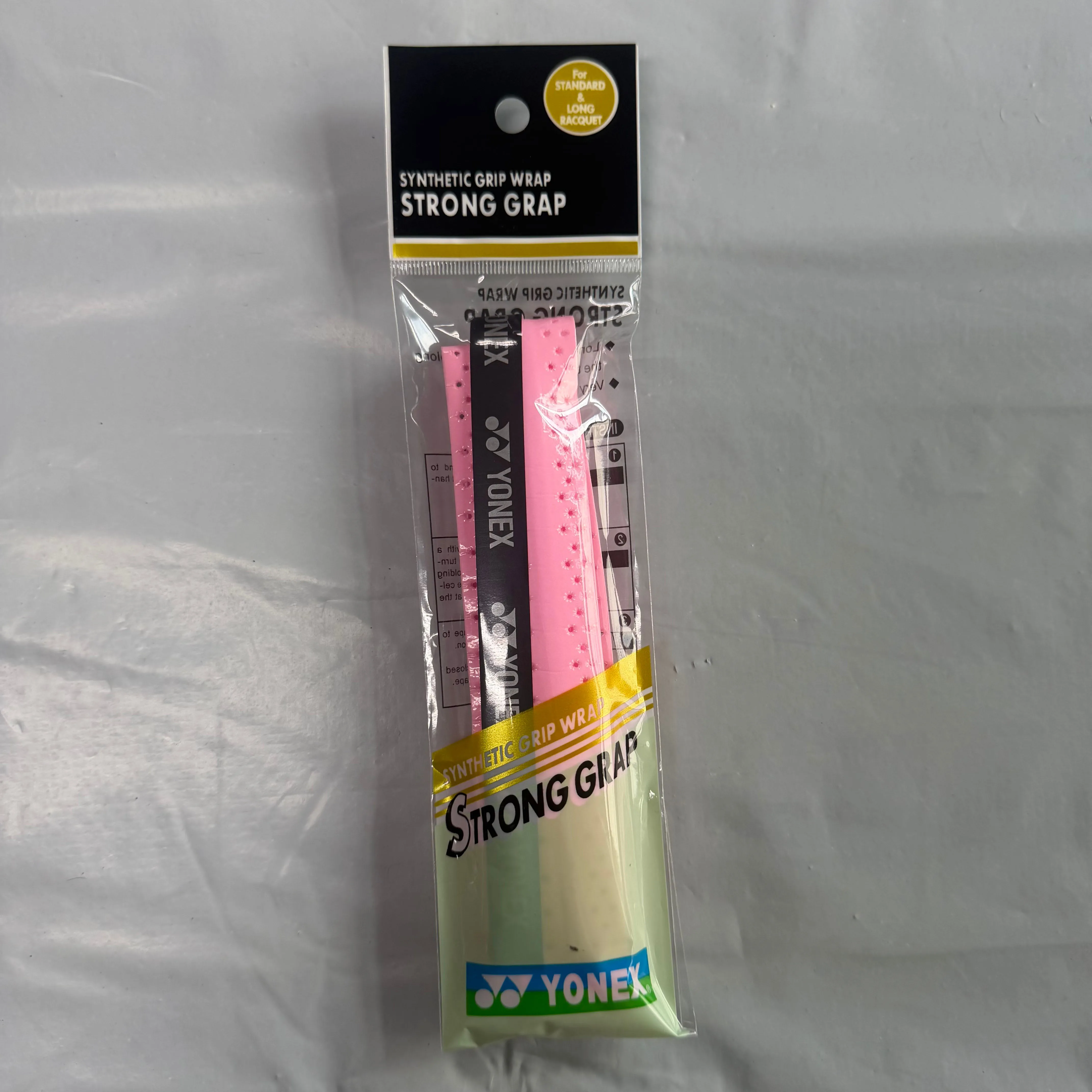 YONEX Badminton Racket Keel Hand Glue 303 Sports Non-slip Sweat-absorbent Tennis Racket Handle Bag Professional Stick Grip