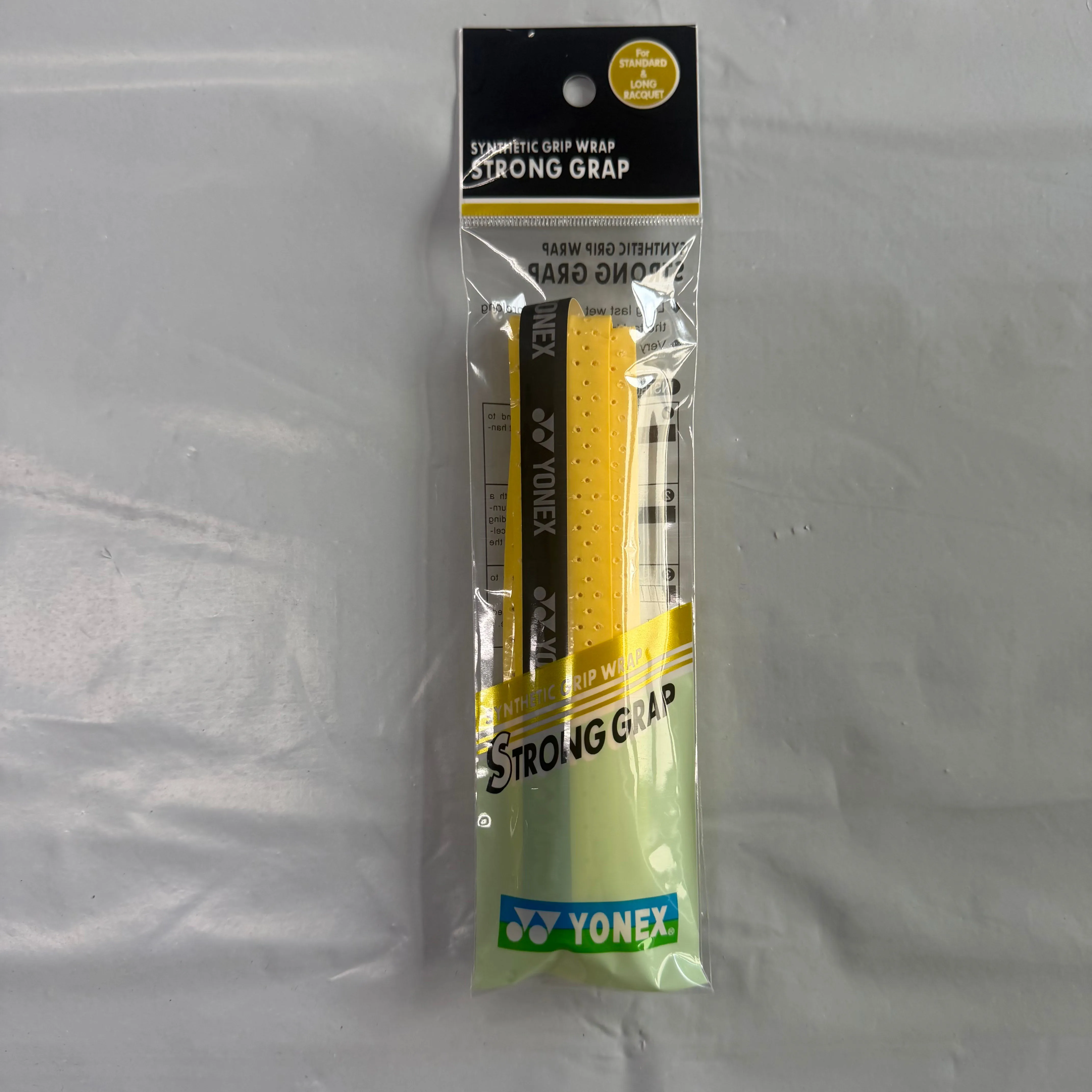 YONEX Badminton Racket Keel Hand Glue 303 Sports Non-slip Sweat-absorbent Tennis Racket Handle Bag Professional Stick Grip