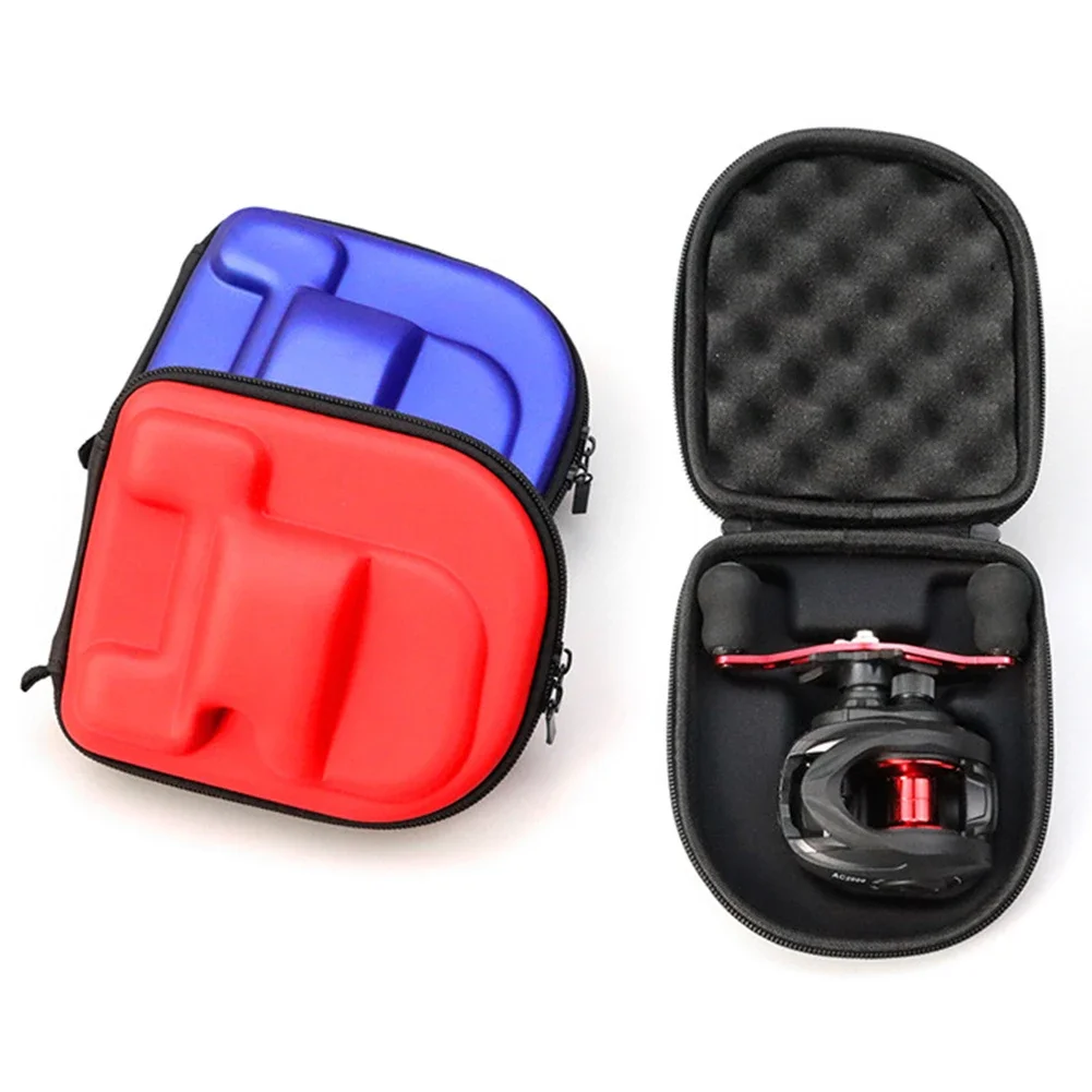 Portable Fishing Reel Bag Protective Case 16cm Waterproof Hard EVA Outdoor Cover Boxes For Baitcasting Wheel Pouch Tools Tackles