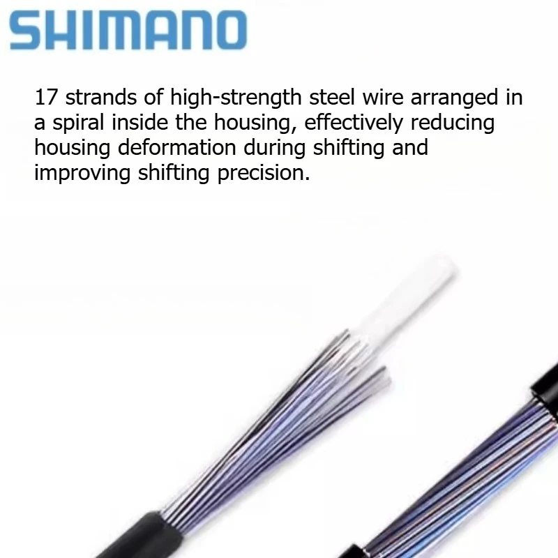 Shimano SP41 Shift Outer Casing Silver Logo OT-SP41 Original Shifting Cable 1.8m (Remove from Box for Sale, Sold without Box)