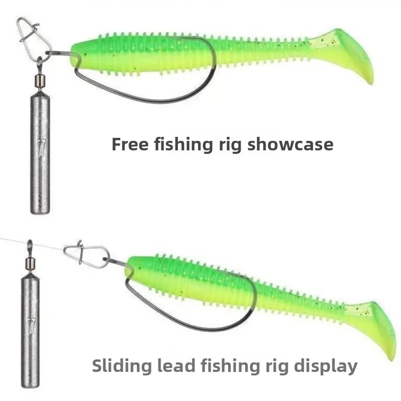 15PCS/Lot Drop Shot Sinkers 3.5g/5g/7g/10g/14g/20g Cylindrical Tube Plumb Pendant Metal Jig Sea Tackle Kit Fishing Accessories