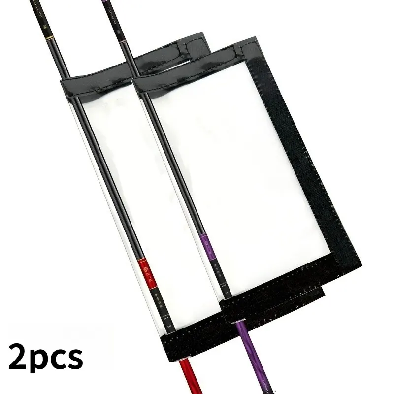 1/2pcs Transparent Fishing Lure Storage Bags, Anti-Scratch PVC Lure Protector Covers for Bait Tackle Organization