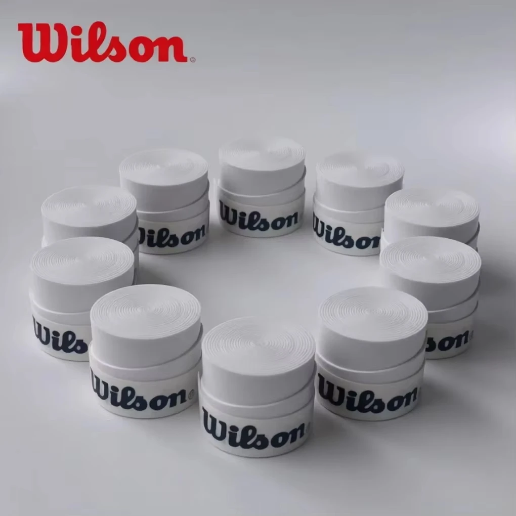 30pc Wilson Tennis Overgrip Padel Racket Single Grip Tape Anti Slip Outdoor Training Replacement Sweatband Badminton Accessories