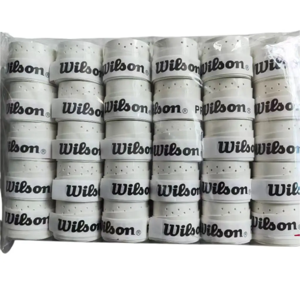 30pc Wilson Tennis Overgrip Padel Racket Single Grip Tape Anti Slip Outdoor Training Replacement Sweatband Badminton Accessories