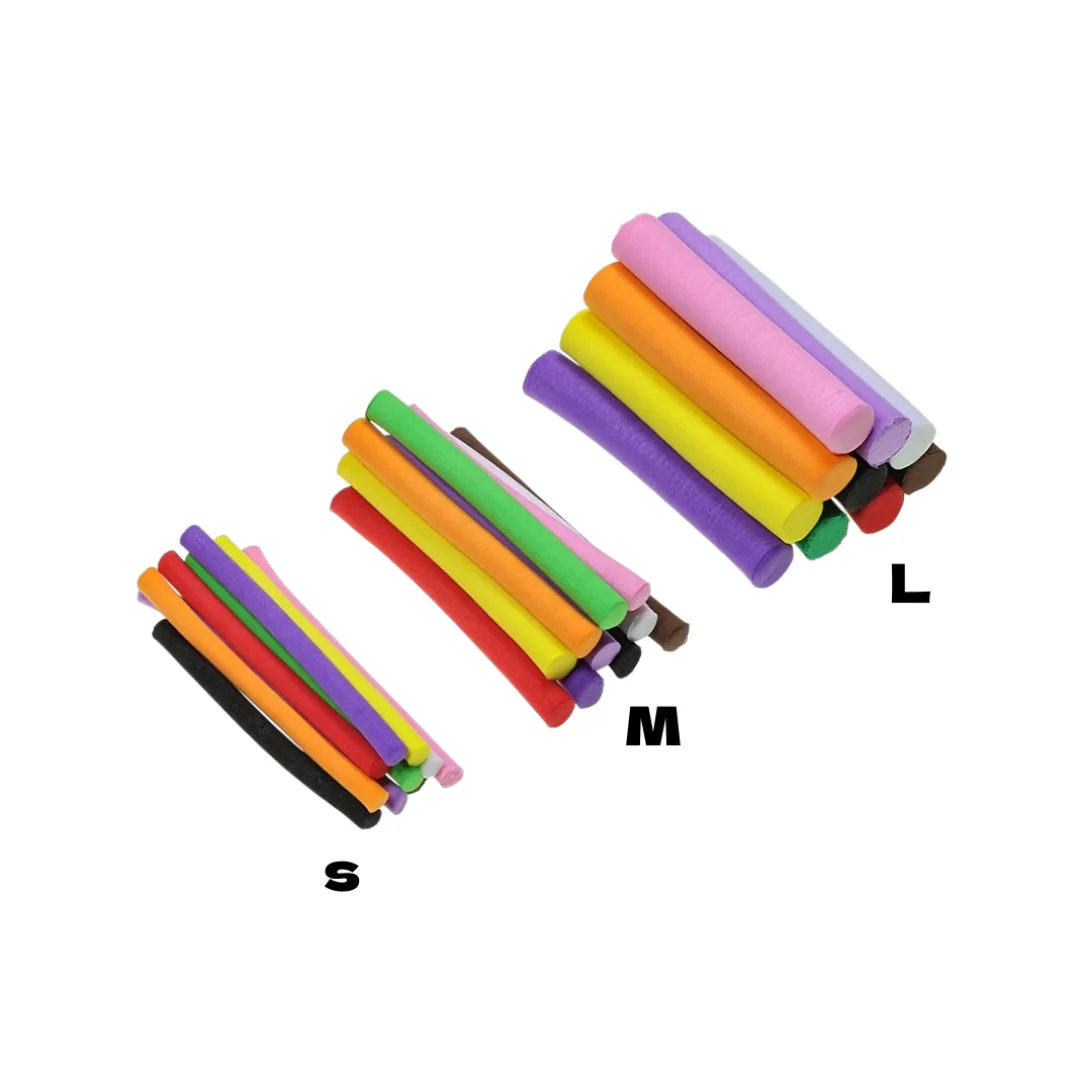 14pcs Buoyancy Fishing Foam Stick Carp Fishing Pop Up Zig Rig Foam Sticks Fly Tying Material for Parachute Dry Fly
