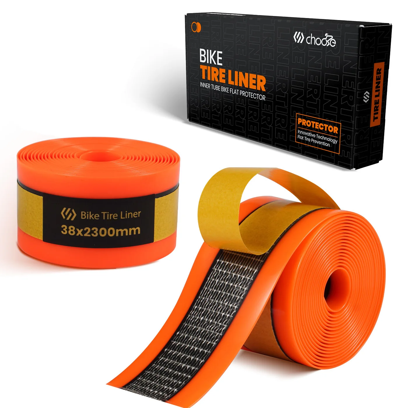 2pcs Mountain Road Bike Tire Liner Anti Puncture Tape for 26 27.5 29 Inch 700C Inner Tube Protection Against Sharp Objects