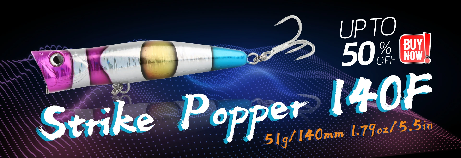 FJORD Poppers Sea Fishing Lure 165mm 82g Floating Hard Baits Z Shaped Pace Through Wire Construction Fishing Things Accessories