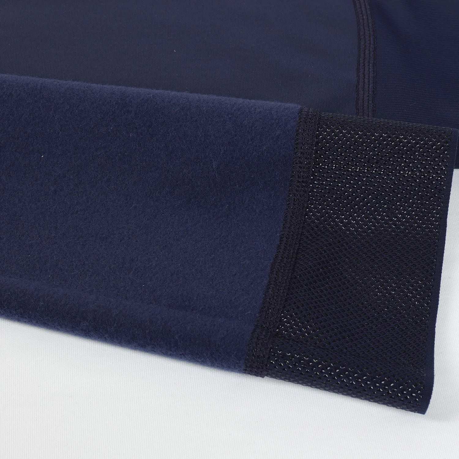 SPEXCEL NEW PRO TEAM  THERMAL FLEECE ARM WARMER BLACK/NAVY Italy Fabric Sport Warmers