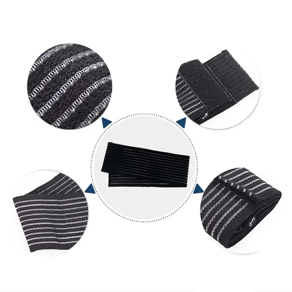 1PC 40~180cm High Elasticity Compression Bandage Sports Kinesiology Tape for Ankle Wrist Knee Calf Thigh Wraps Support Protector
