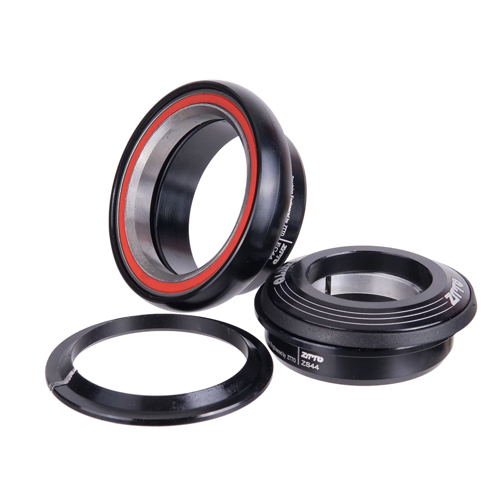 ZTTO 4444T MTB Bike Road Bicycle Headset 44mm ZS44 CNC 1 1/8"-1 1/2" 1.5 Tapered Tube fork Internal Threadless EC44 Headset