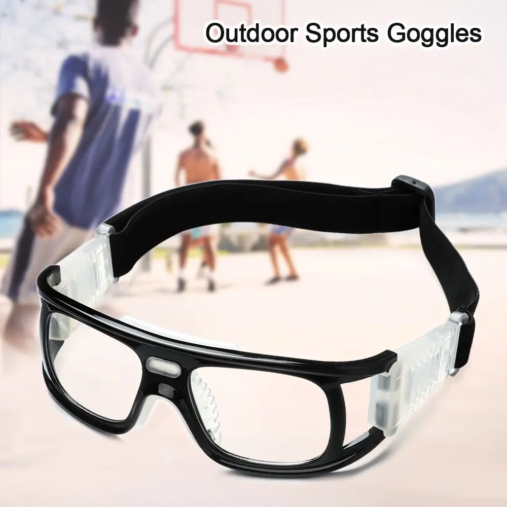 Men Windproof Football Eyeglasses Outdoor Sports Glasses Soccer Basketball Eye Protect Goggles Impact Resistance Cycling Eyewear