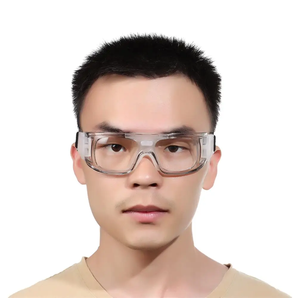 Men Windproof Football Eyeglasses Outdoor Sports Glasses Soccer Basketball Eye Protect Goggles Impact Resistance Cycling Eyewear