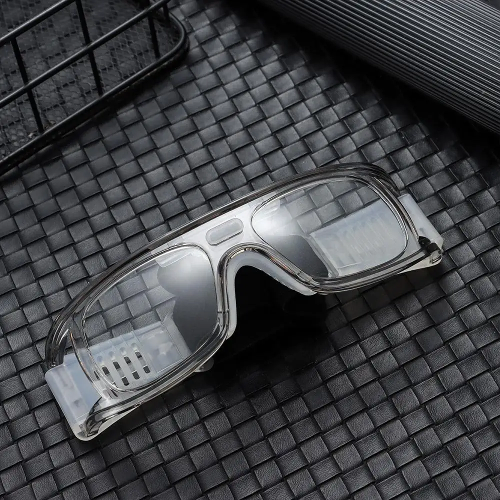 Men Windproof Football Eyeglasses Outdoor Sports Glasses Soccer Basketball Eye Protect Goggles Impact Resistance Cycling Eyewear