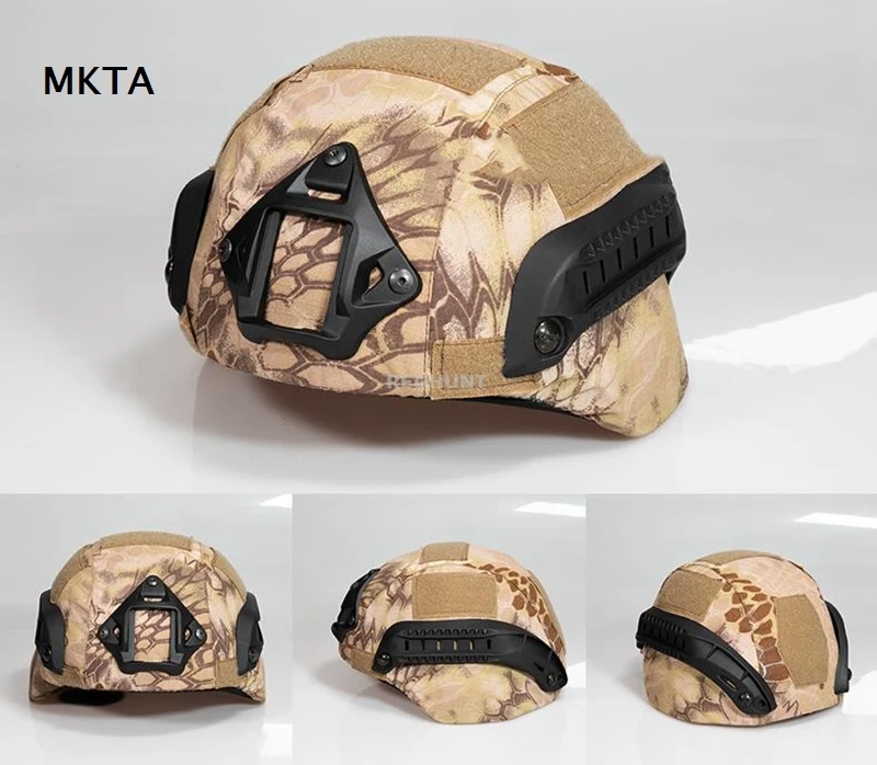 MICH2000 Helmet Cover Outdoor Sports Airsoft Gear Helmet Accessory Tactical Camouflage Cloth Helmet Cover for MICHHelmet