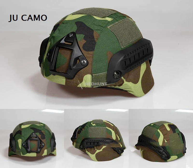 MICH2000 Helmet Cover Outdoor Sports Airsoft Gear Helmet Accessory Tactical Camouflage Cloth Helmet Cover for MICHHelmet