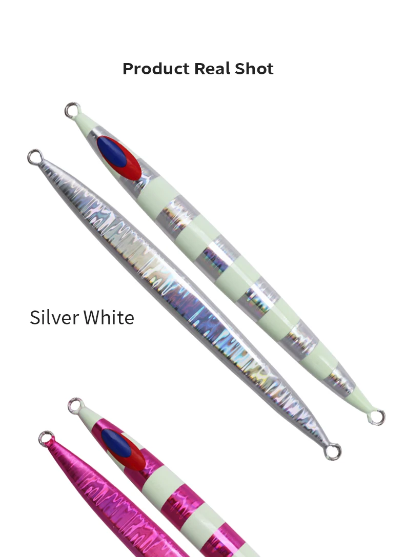 ZYZHE Sea Fishing JiG Lure 80-300G Pencil Bait Big Gram Heavy Striped Artificial Hard Bait Deep Sea Boat Fishing Fakebait Tackle