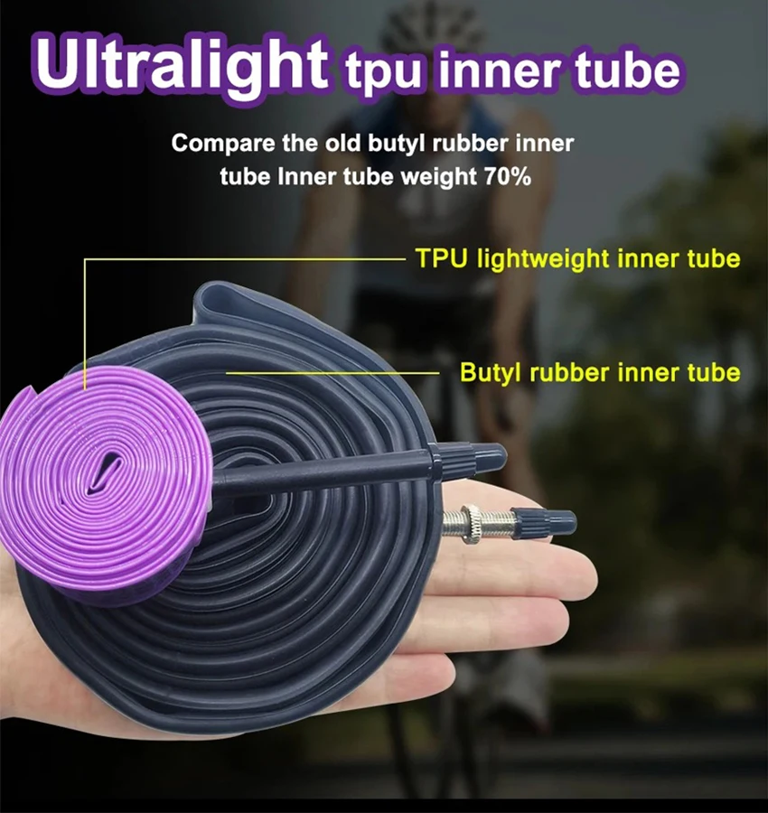 23g CYDY TPU Bike Inner Tube Camera 20' 406 20x1.0 1-1/8 1-1/4 1.25 1.35 1-3/8 1.5 1.75 Pneu Valve 45/65mm BMX Bicycle Tire Tyre