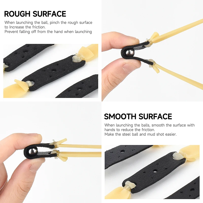 1.5/2.0MM Thick Slingsshots Rubber Band with High Tensile Strength and Elastic Latex Catapult Rubber Band Hunting Accessories