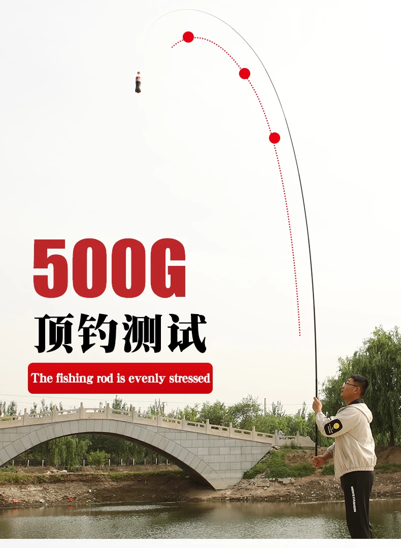 Ultralight High CarbonTelescopic Fishing Rods Carbon Fiber Freshwater Fishing Rod Carp Feeder 3m4m5m6m7m8m Fishing Pole