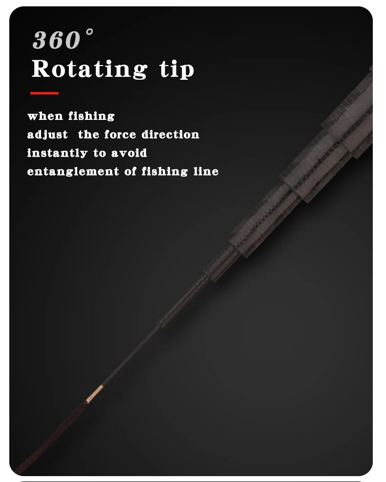 Ultralight High CarbonTelescopic Fishing Rods Carbon Fiber Freshwater Fishing Rod Carp Feeder 3m4m5m6m7m8m Fishing Pole